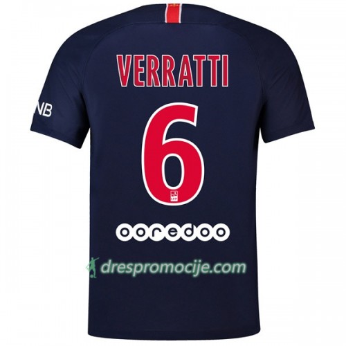 Paris Saint-Germain Dres Verratti 6 Domaći 2018/19 Kratkih Rukava Paris Saint-Germain Dres Verratti 6 Domaći 2018/19 Kratkih Rukava